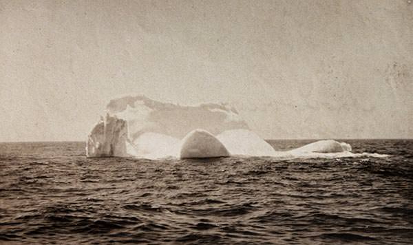 The iceberg that hit Titanic