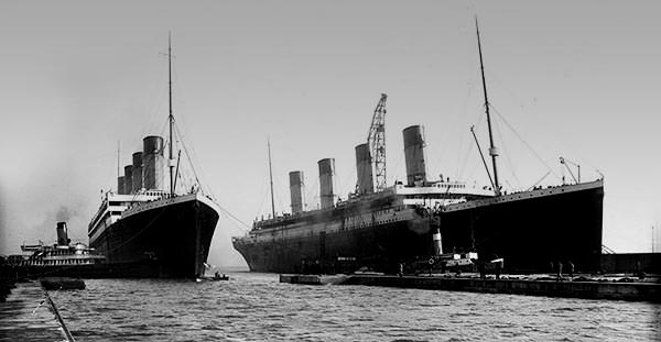 Image of the Titanic sister ship Olympic.